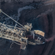 Illustration for article titled Aerial Photos of Coal Mining Pits Are Sublime and Terrifying